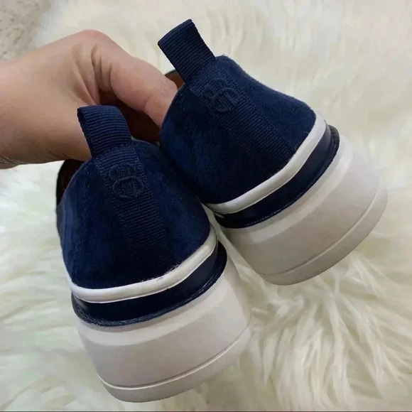 Bill Blass Sutton Suede Chunky Sneakers - Picture 6 of 10